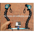 Antorcha de buceo de patentes Hi-max xml u2 2400 lumen 140 rayos anchos llevado linterna de buceo